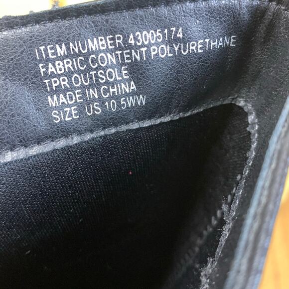 Torrid Black Faux Leather Extra Wide Calf Tall Knee High Boots Size 10.5 NWOT - Picture 6 of 8